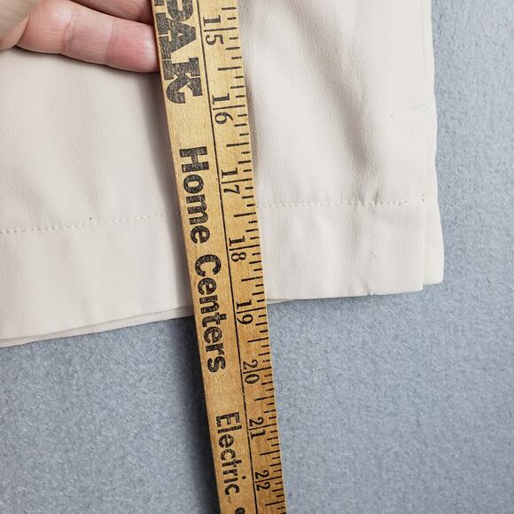 Nike Golf Women's Size 12 Fit Dry Athletic Skort Beige Cream Sporty Pickleball - Picture 6 of 10